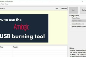 How to use the Amlogic burning tool to update your Android TV box firmware