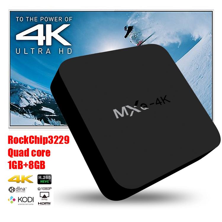 MXQ 4K RK3229 TV box available for $29.99